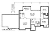 Craftsman House Plan - 58782 - Basement Floor Plan