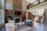 Secondary Image - Craftsman House Plan - 58782 - Great Room