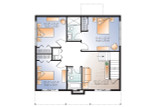 Secondary Image - Modern House Plan - Dahilia 58853 - Basement Floor Plan