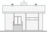 Modern House Plan - Dahilia 58853 - Front Exterior