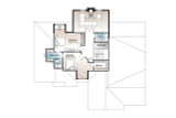 Secondary Image - Country House Plan - Lancaster 58893 - 2nd Floor Plan