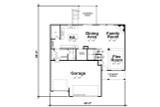 Traditional House Plan - Herndon Chase 58915 - 1st Floor Plan