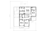 Secondary Image - Traditional House Plan - Herndon Chase 58915 - 2nd Floor Plan
