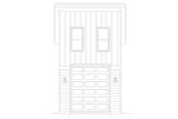 Contemporary House Plan - Woodland 58916 - Front Exterior