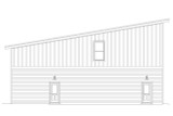 Contemporary House Plan - Woodland 58916 - Left Exterior