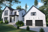 Modern House Plan - Alicia 58942 - Front Exterior