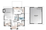 Modern House Plan - Alicia 58942 - 2nd Floor Plan
