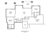 Craftsman House Plan - Fort Harrison 59062 - Basement Floor Plan