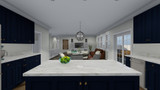 Traditional House Plan - Howlett 59074 - Kitchen