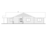 Ranch House Plan - 59075 - Front Exterior