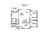 Ranch House Plan - 59075 - 1st Floor Plan