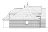 Colonial House Plan - 59124 - Left Exterior