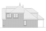 Colonial House Plan - 59124 - Right Exterior