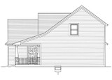 Craftsman House Plan - The Sorento 59294 - Right Exterior