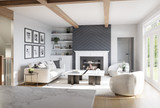 Craftsman House Plan - The Sorento 59294 - Great Room