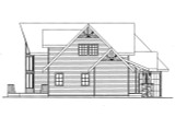 Craftsman House Plan - 59348 - Left Exterior