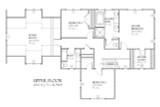 Secondary Image - Farmhouse House Plan - Oleander 59490 - 2nd Floor Plan