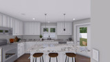 Craftsman House Plan - Julian 59540 - Kitchen