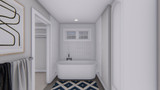 Craftsman House Plan - Julian 59540 - Master Bathroom