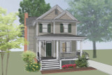 Country House Plan - 59589 - Front Exterior
