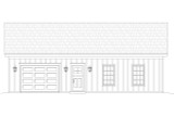 Traditional House Plan - Wildland Farms 59673 - Front Exterior
