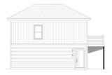 Contemporary House Plan - Manchaca 59696 - Left Exterior