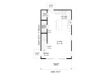 Contemporary House Plan - Manchaca 59696 - 1st Floor Plan