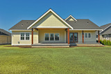 Ranch House Plan - 59715 - Rear Exterior