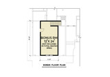 Secondary Image - Ranch House Plan - 59715 - 2nd Floor Plan