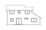 Country House Plan - Aldridge 59872 - Rear Exterior