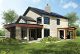 Modern House Plan - Azalea 59917 - Rear Exterior