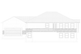 Craftsman House Plan - Grover 59924 - Rear Exterior