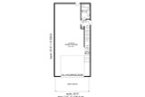 Contemporary House Plan - 59990 - 1st Floor Plan