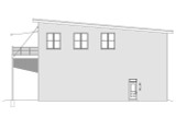 Contemporary House Plan - 59990 - Right Exterior