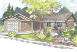 Ranch House Plan - Connelly 60058 - Front Exterior