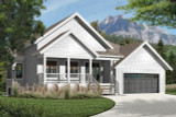Farmhouse House Plan - Jackson 2 60079 - Front Exterior