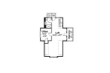 Secondary Image - Craftsman House Plan - Garage 60082 - 2nd Floor Plan