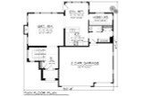 Traditional House Plan - 60120 - 1st Floor Plan