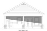 Traditional House Plan - Daisy 60133 - Front Exterior