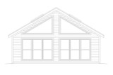 Secondary Image - Traditional House Plan - Redmond 60141 - Rear Exterior