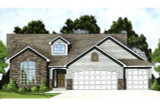 Ranch House Plan - 60182 - Front Exterior