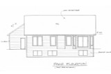 Ranch House Plan - 60182 - Rear Exterior