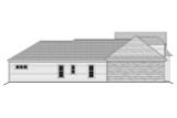 Southern House Plan - 60284 - Left Exterior