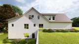 Craftsman House Plan - Woodfin Ridge Cottage 60382 - Exterior