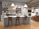 Craftsman House Plan - Woodfin Ridge Cottage 60382 - Kitchen