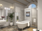 Craftsman House Plan - Woodfin Ridge Cottage 60382 - Master Bathroom