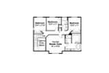 Secondary Image - Traditional House Plan - Brighton 60410 - 2nd Floor Plan