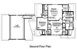 Secondary Image - Lodge Style House Plan - The Crystal Bay 60446 - 2nd Floor Plan