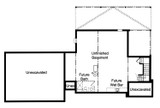 Lodge Style House Plan - The Crystal Bay 60446 - Basement Floor Plan