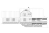 Country House Plan - Bear Creek Ranch 60623 - Rear Exterior